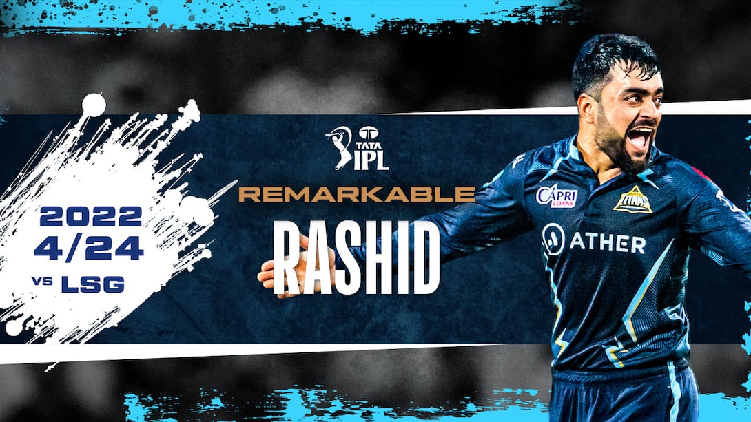 2022: Rashid's 4/24 vs LSG